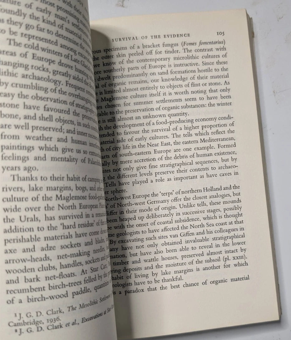 Archaeology and Society Grahame Clark 1972 Paperback Archaeology History