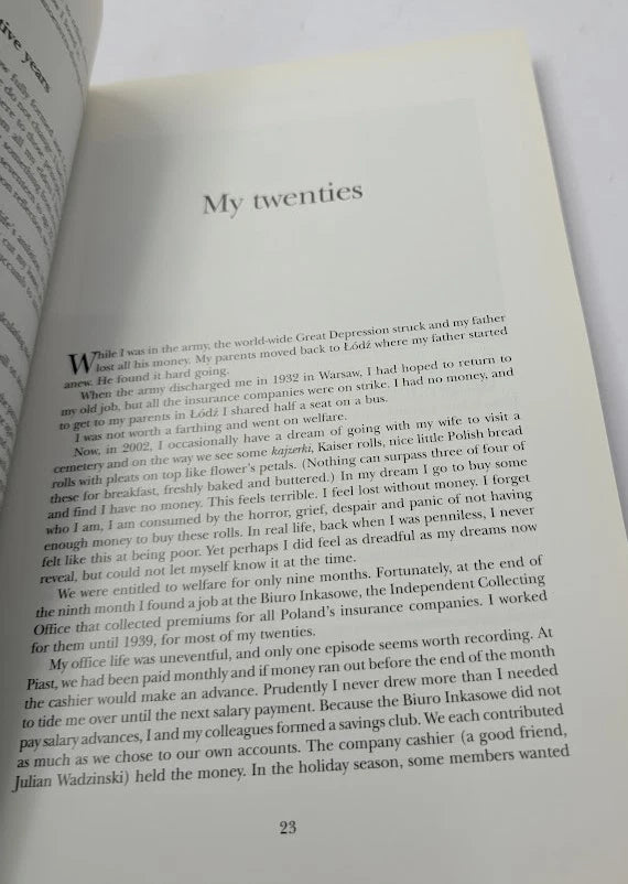 Henry Krongold: Memoirs, actual copy photograph 7
