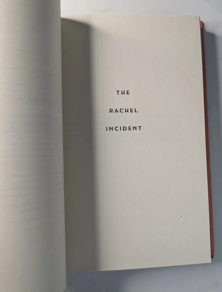 Rachel Incident by Caroline ODonoghue