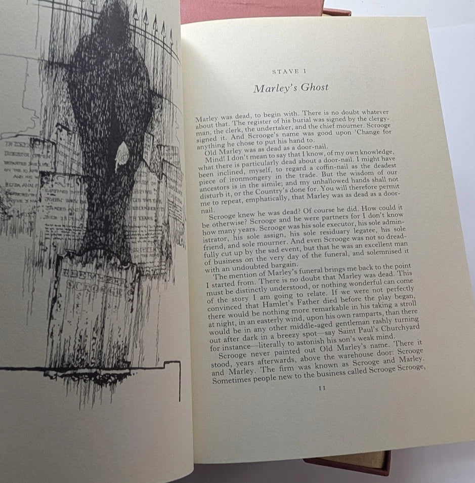 Charles Dickens Folio Society 6 Volume set with Charles Keeping art and all Slipcases