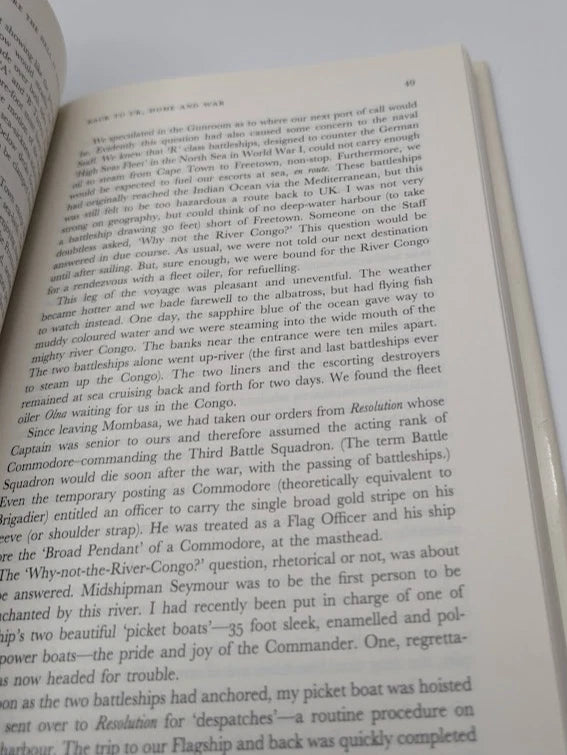 Where the Hell is Africa Philip Seymour Naval Memoir Military History
