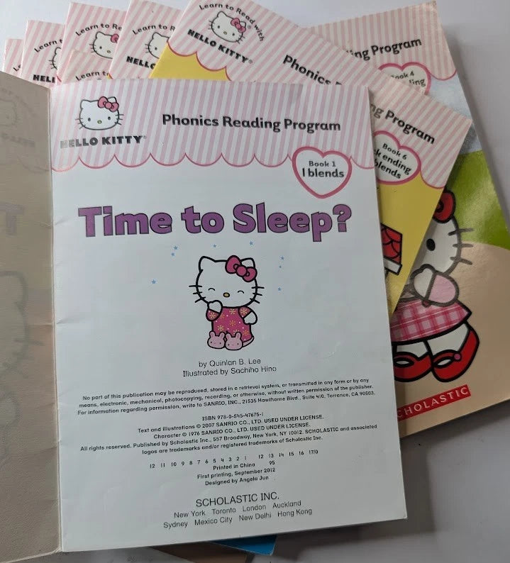 Learn to Read with Hello Kitty: Phonics 12-Book Reading Program - image 5 of 8