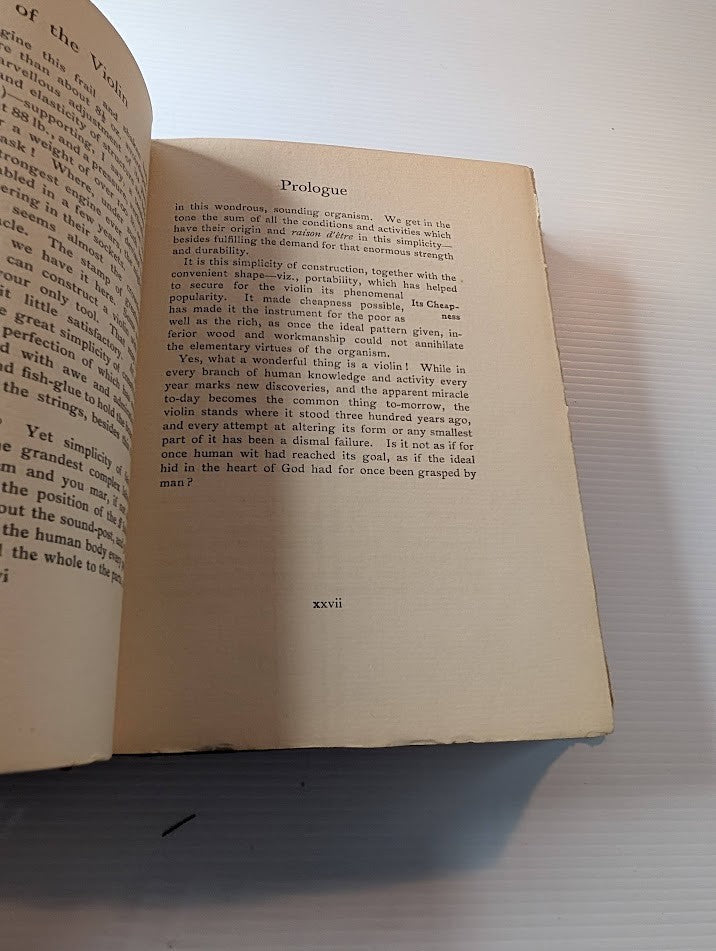 The Story of the Violin by Paul Stoeving | SIGNED Hardcover (1904) - book detail 14