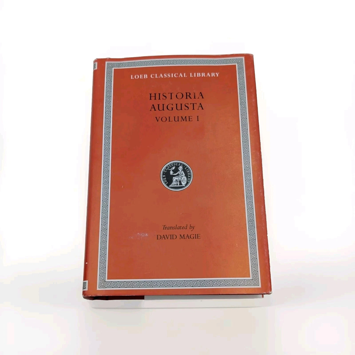 Historia Augusta Vol I Loeb Classical Library No 139 David Magie xx - Latin and English edition - front cover
