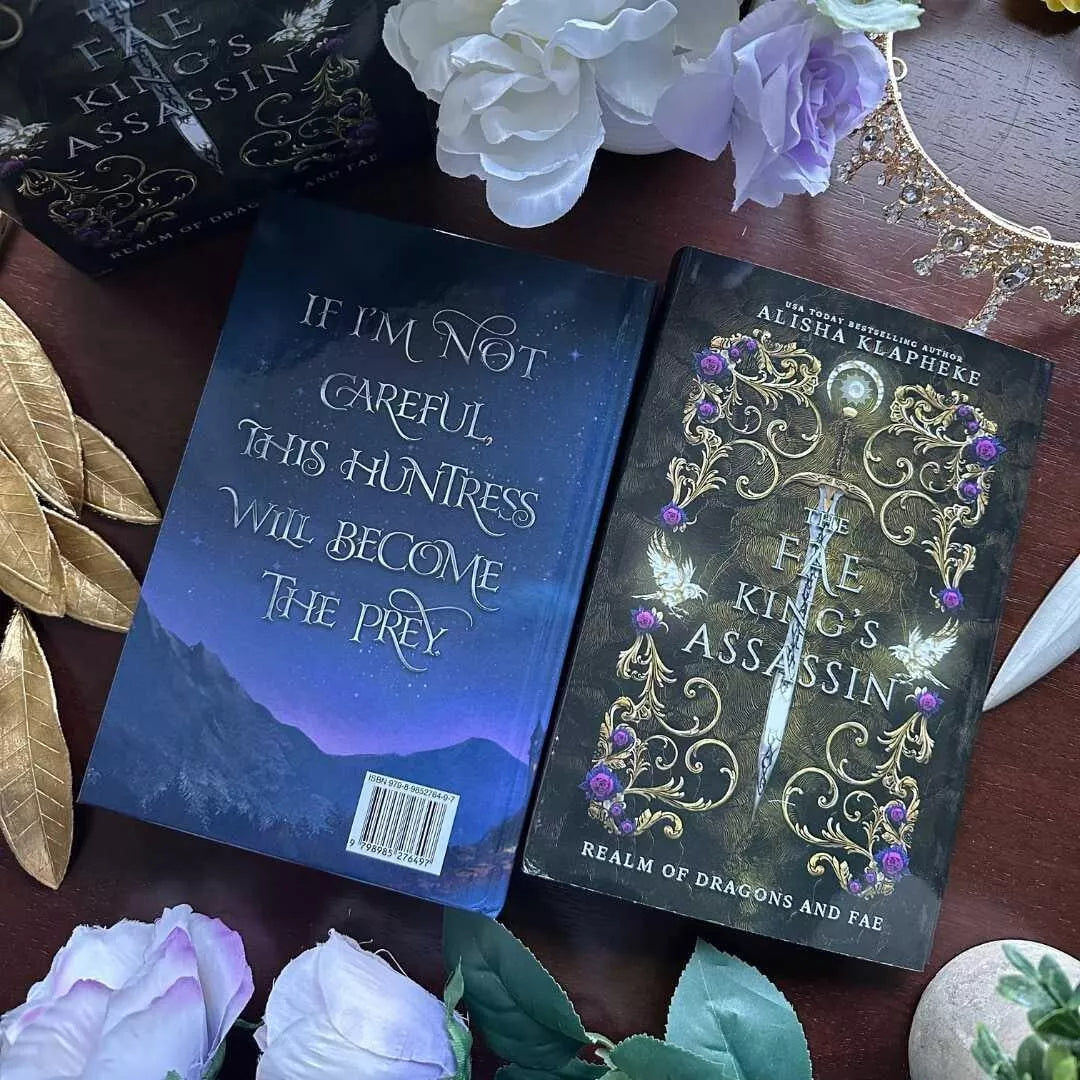 Realm of Dragons and Fae Bundle Fae King's Assassin, Unseelie Kings Rebel SIGNED 2 Books