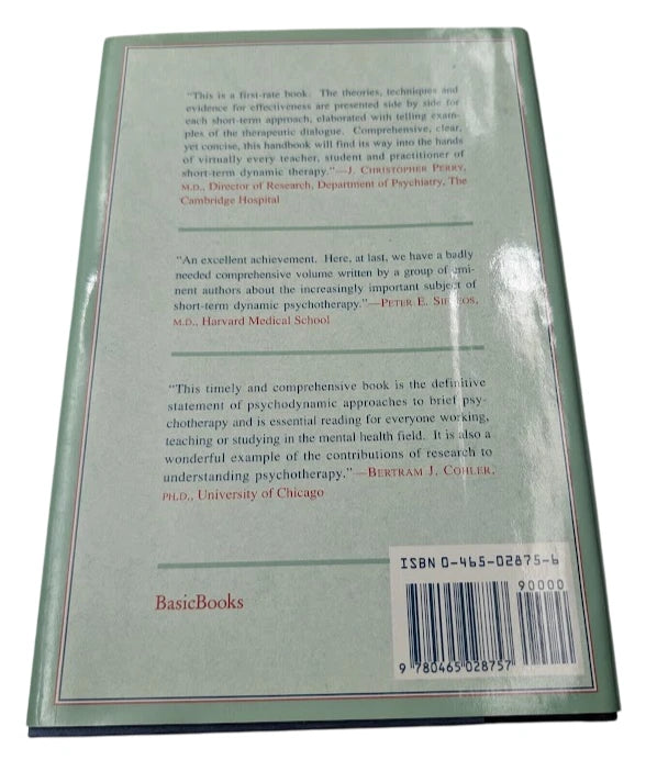 Handbook of Short-Term Dynamic Psychotherapy, actual copy photograph 2