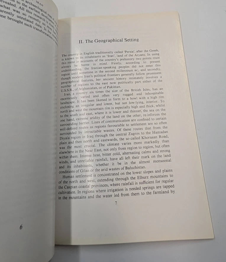 Ancient Iran by P. R. S. Moorey Paperback 1975 Ancient Civilization Studies