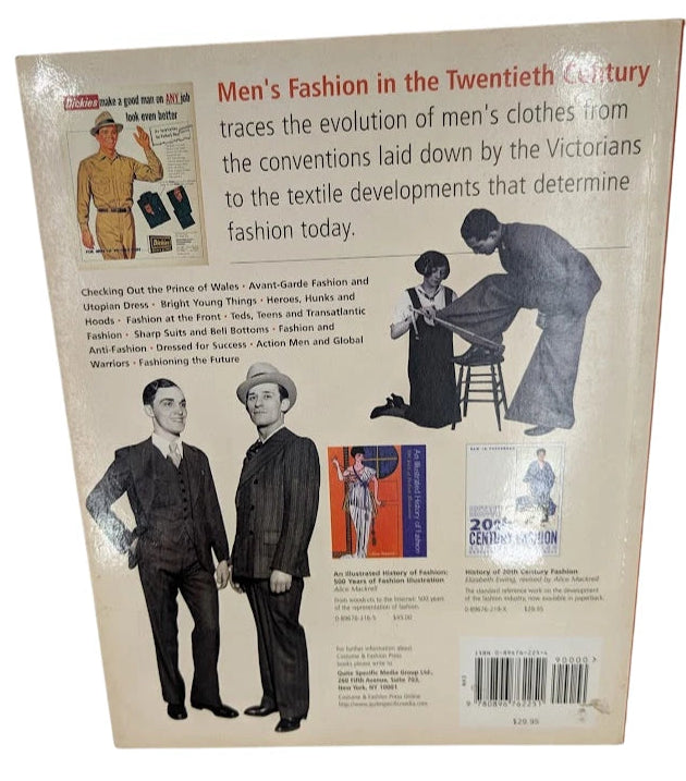 Men's Fashion in the Twentieth Century Maria Costantino PB 1997 Style History