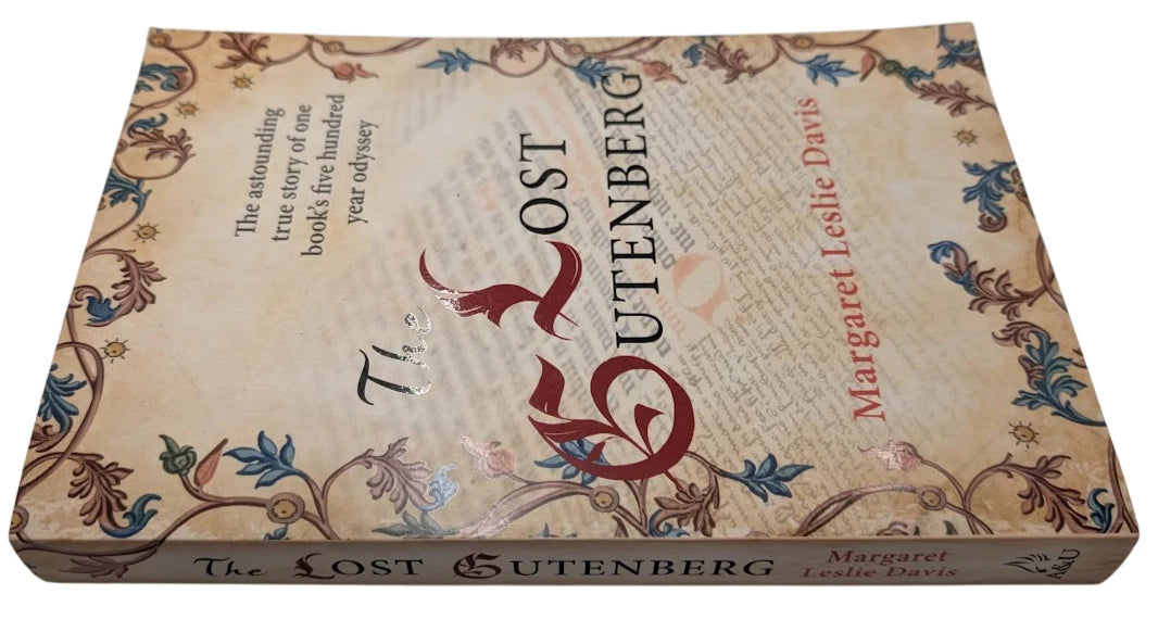 The Lost Gutenberg, actual Pearl Press paperback copy, photograph 3 of 8