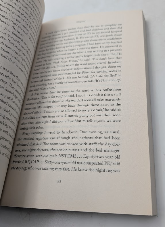 The Cure for Good Intentions, actual Pearl Press paperback copy, photograph 4 of 5