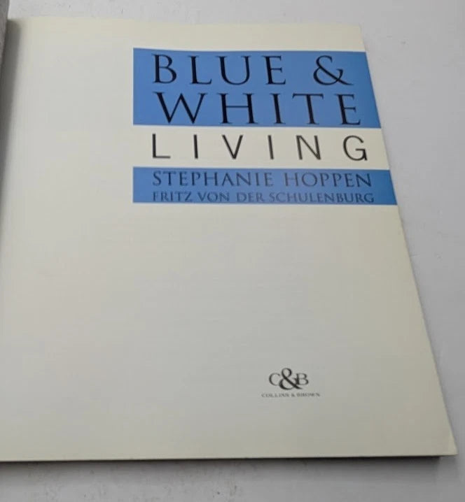 Blue & White Living, actual copy photograph 3