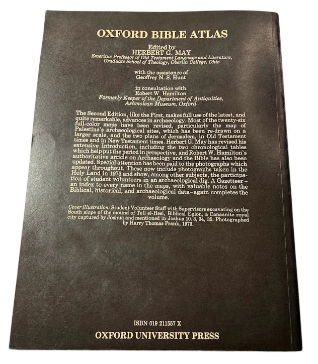 Oxford Bible Atlas (Second Edition)