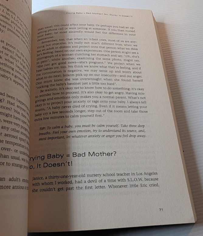 Secrets Of The Baby Whisperer: How to Calm, Connect and Communica by Tracy Hogg - book detail 6