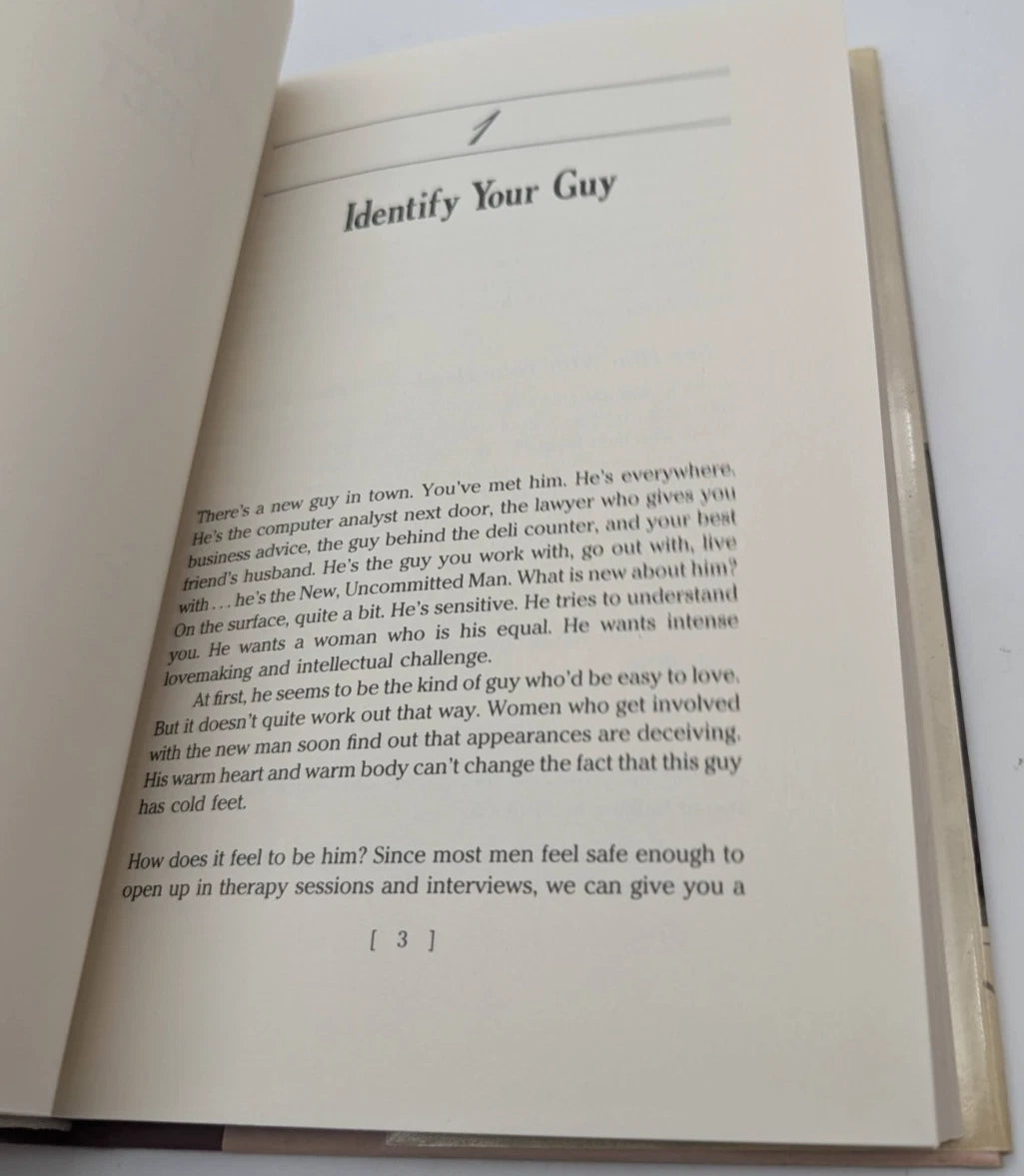 Cold Feet: Why Men Don't Commit by Sonya Rhodes & Marlin S. Potash, copy photograph 5