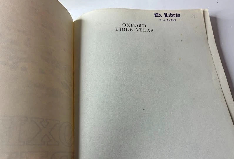 Oxford Bible Atlas (Second Edition)