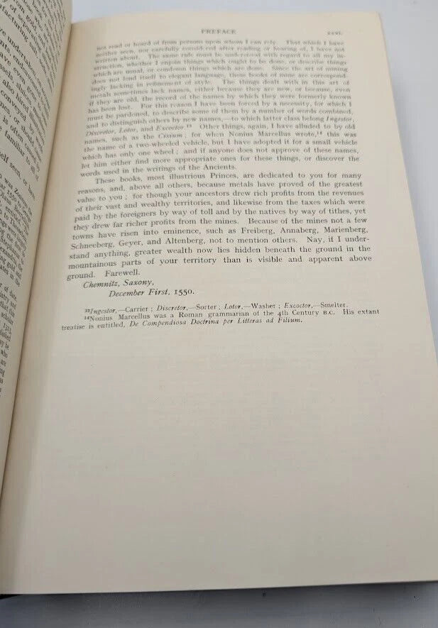 De Re Metallica Georgius Agricola HC, 1950
