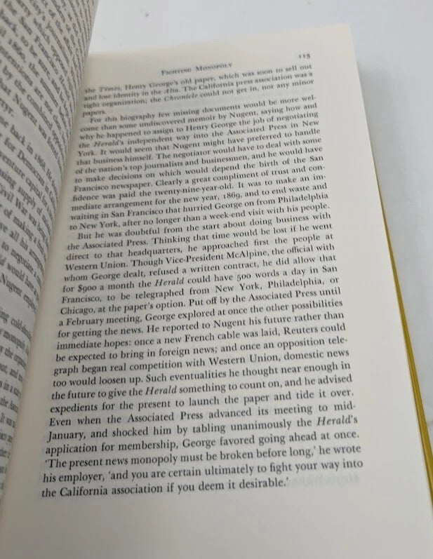 Henry George Charles Albro Barker Hardcover 1991 Biography Economics Reform 9780911312850 photo 7