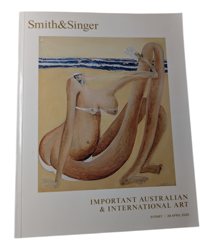 Important Australian & International Art’, 28 April 2026 by Smith & Singer - front cover