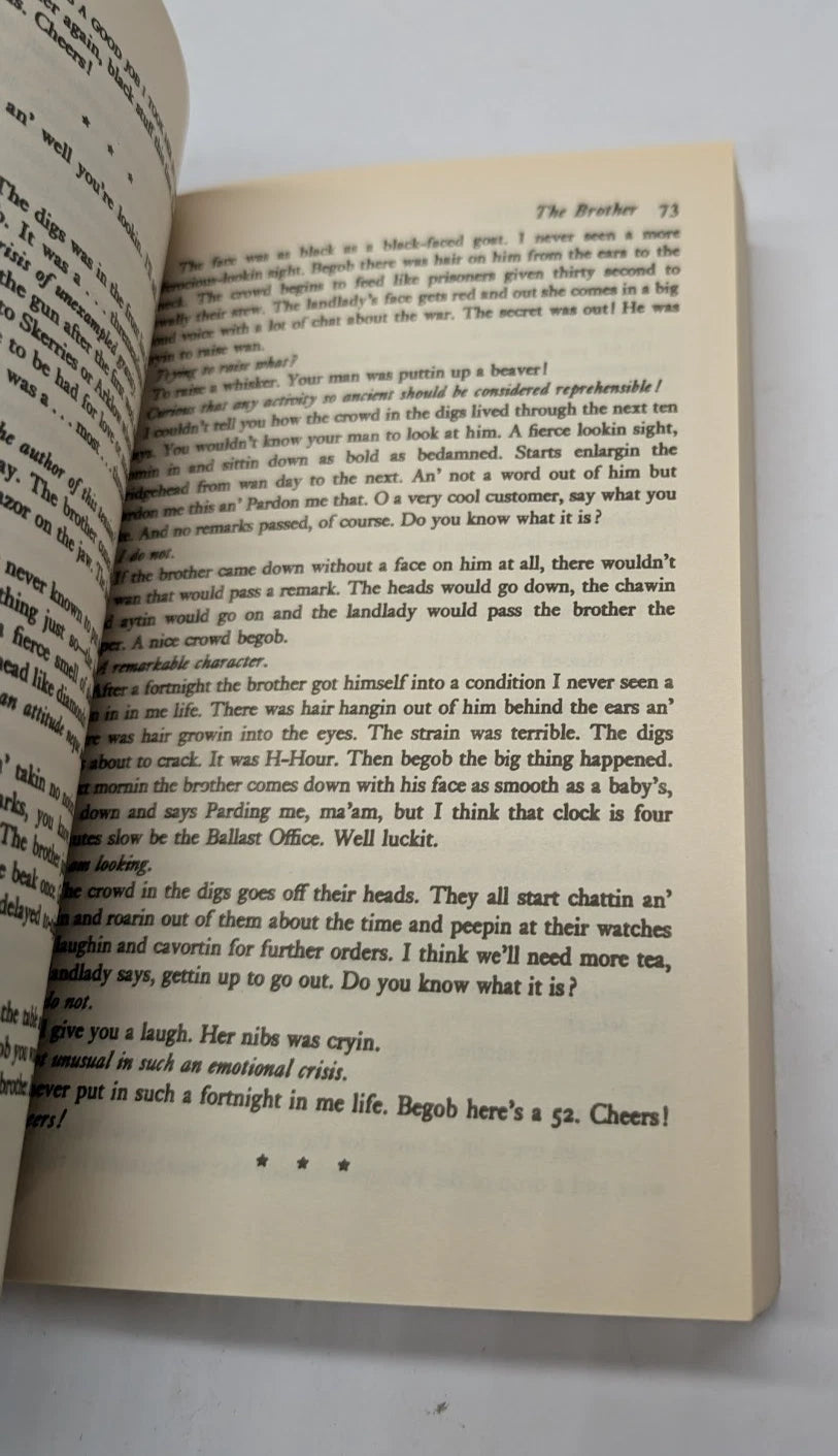 Best of Myles Flann O'Brien aka Myles na gCopaleen Irish Classic