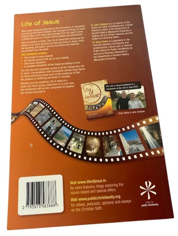 Life of Jesus Guidebook Six-Part Historical Documentary John Dickson Greg Clarke