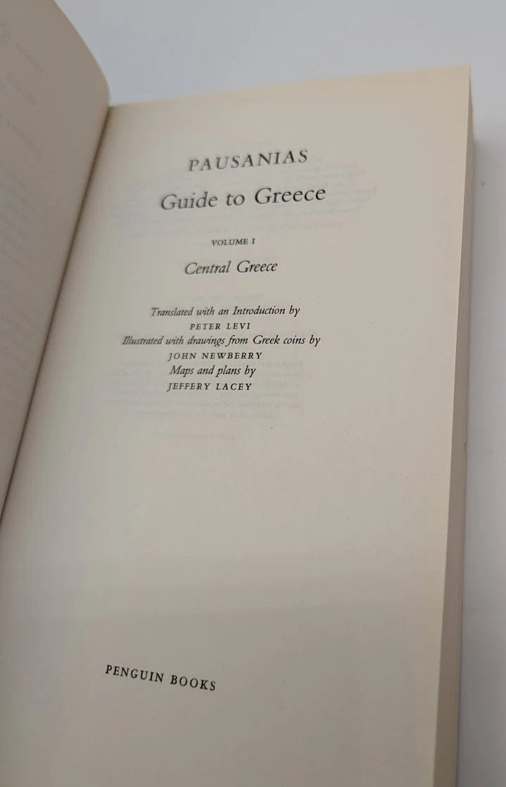 Pausanius (Guide to Greece Vol. 1: Central Greece + Vol 2: Southern Greece)