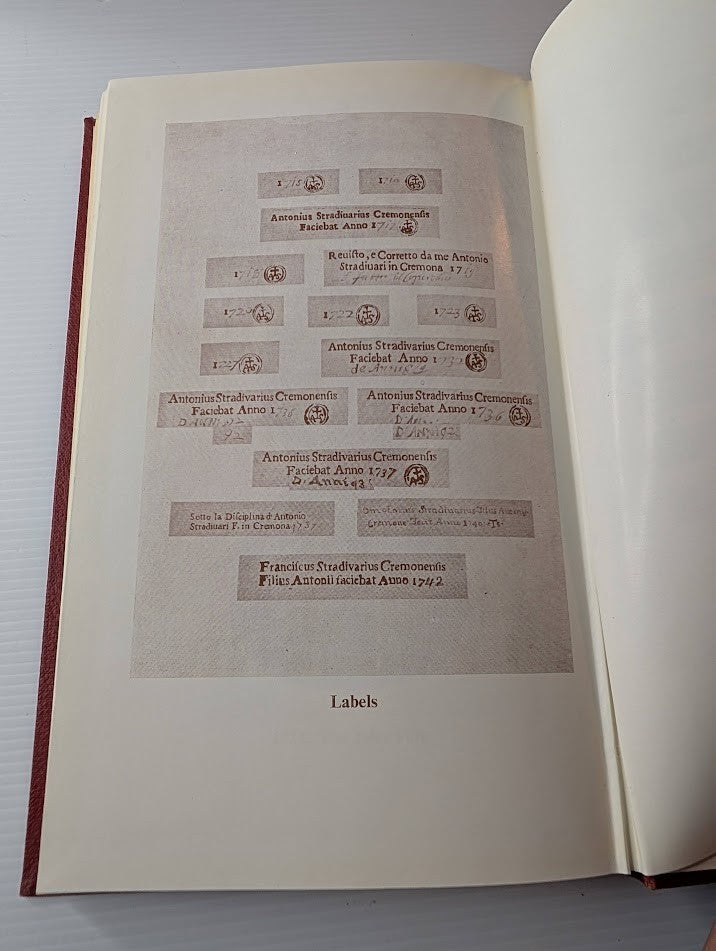 Antonio Stradivari: His Life and Instruments by W. Henley | First Edition Hardcover (1961), No Dust Jacket - book detail 11