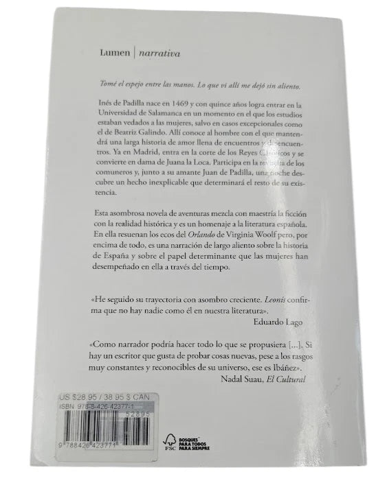 Leonís Vida de una Mujer Andrés Ibáñez PB 2023 Spanish Literary Fiction Novel photo 4