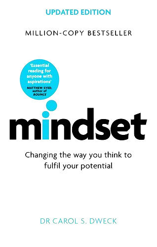Mindset Updated Edition by Carol S. Dweck - actual copy, rear cover