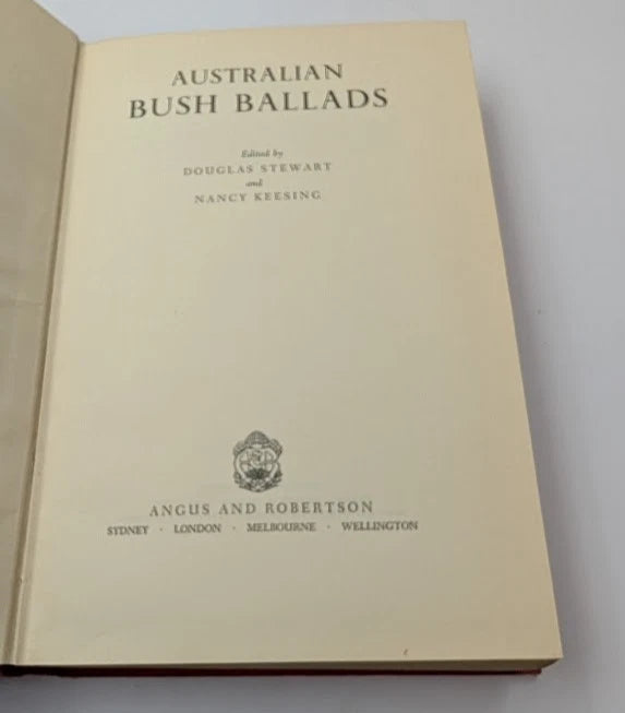 Australian Bush Ballads actual copy photo 4