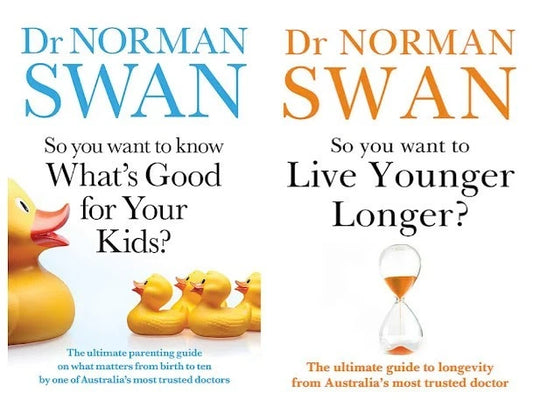 Dr Norman Swan 2-in-1 (Good for Your Kids +  Live Younger Longer)