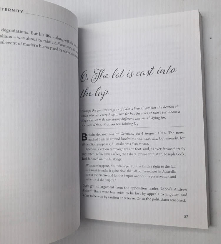 Mr Eternity Story of Arthur Stace by Roy Williams