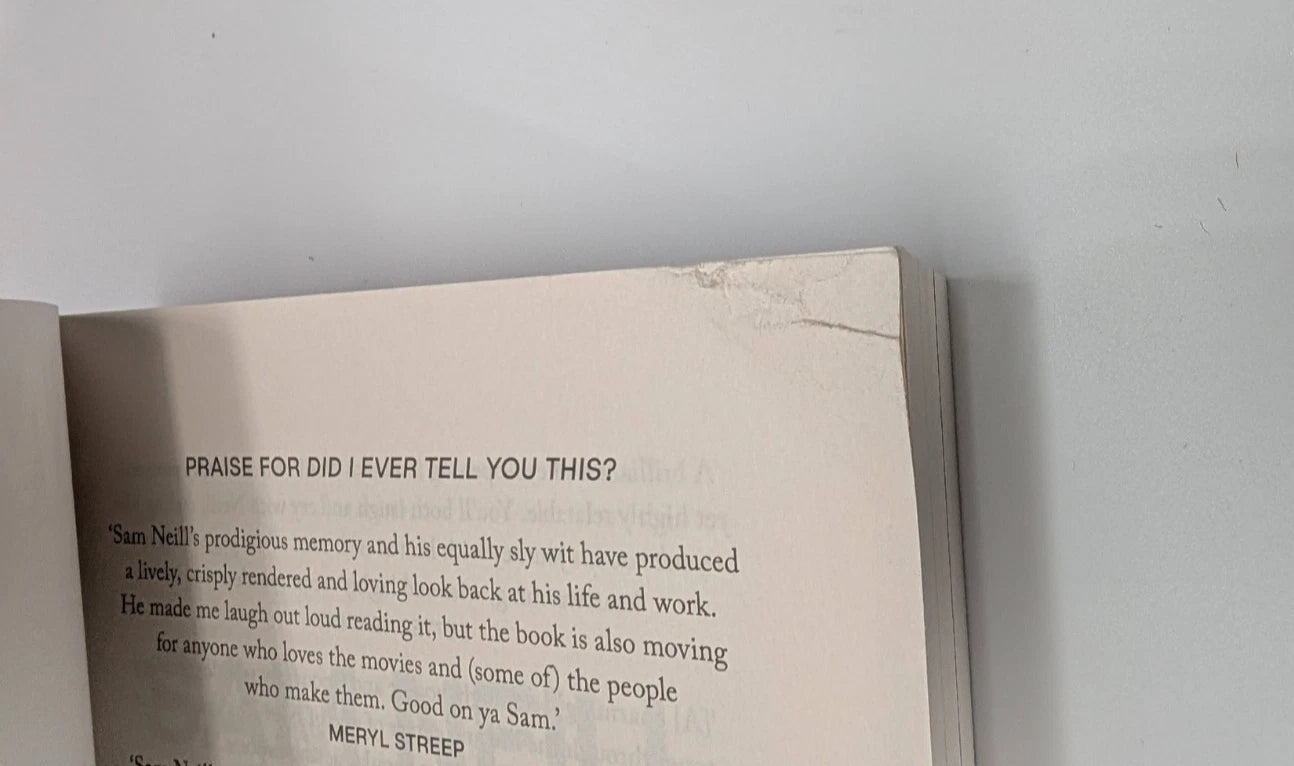 Did I Ever Tell You This : A Memoir by Sam Neill