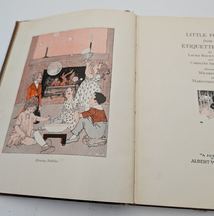 Little Folks from Etiquette Town: Happy Manikin and Social Twins Combined - book detail 13