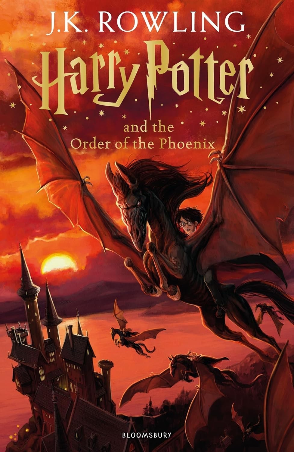 order of the phoenix by J.K. Rowling - front cover