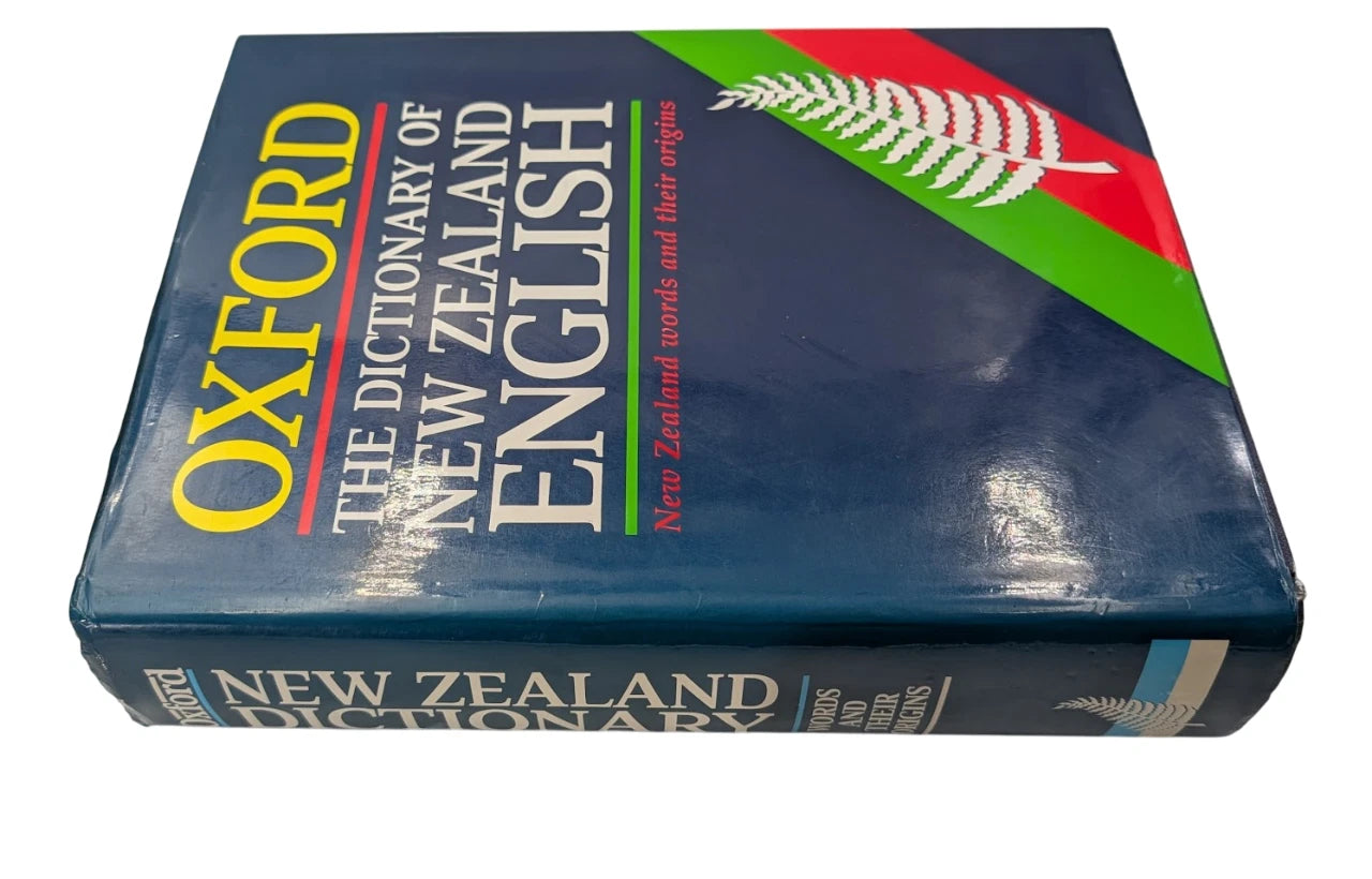 The Dictionary of New Zealand English: A Dictionary of New Zealandisms Huge HC