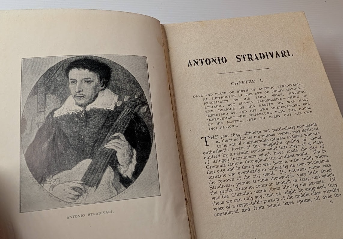 Antonio Stradivari by Horace Petherick | Second Edition Hardcover (1913) - book detail 7