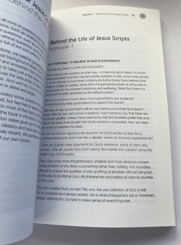 Life of Jesus Guidebook Six-Part Historical Documentary John Dickson Greg Clarke