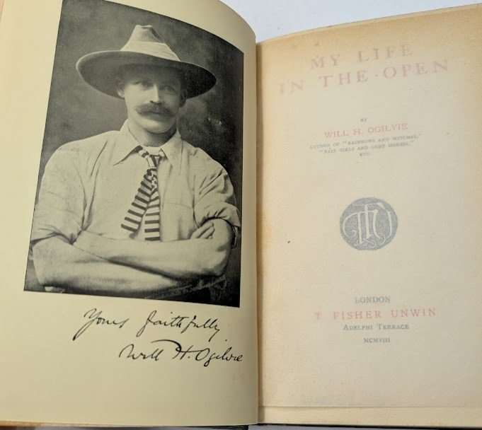 My Life in the Open Will H Ogilvie Signed Memoir Australia Bush Poetry - book detail 6