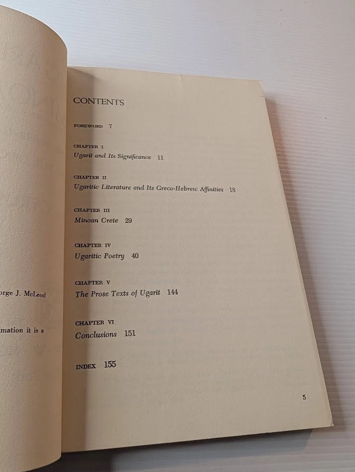 Ugarit and Minoan Crete, actual book photo 14