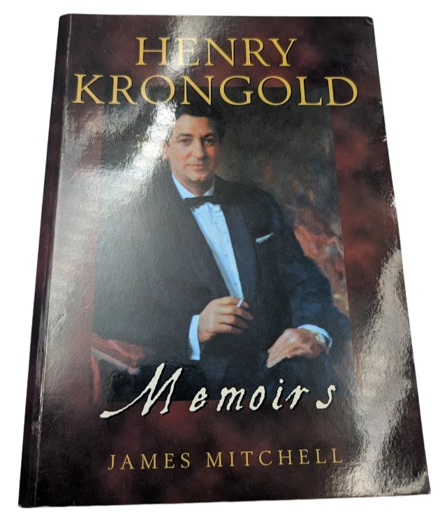 Henry Krongold: Memoirs - front cover
