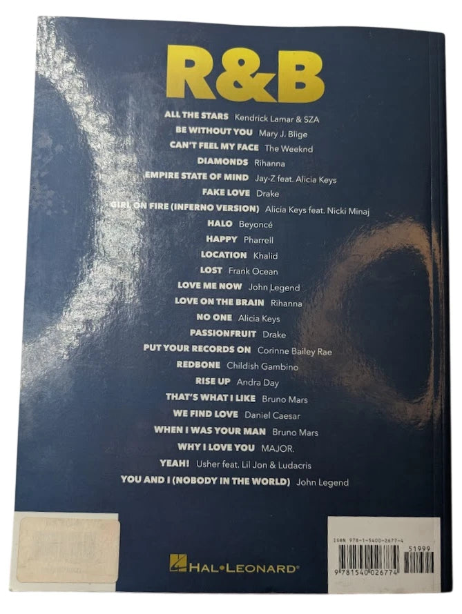 Contemporary R&B Hits: 24 Modern R&B Songs for Piano, Vocal and Guitar, photograph 2