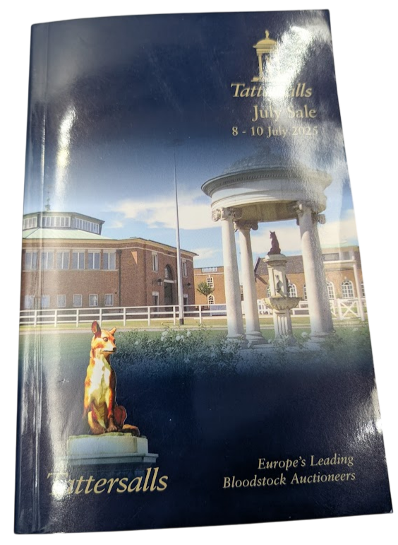 Tattersalls July Sale 2025 Catalogue - front cover