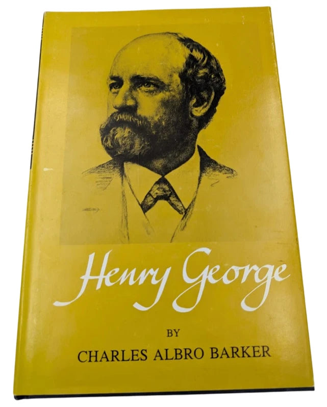 Henry George Charles Albro Barker Hardcover 1991 Biography Economics Reform 9780911312850 photo 1