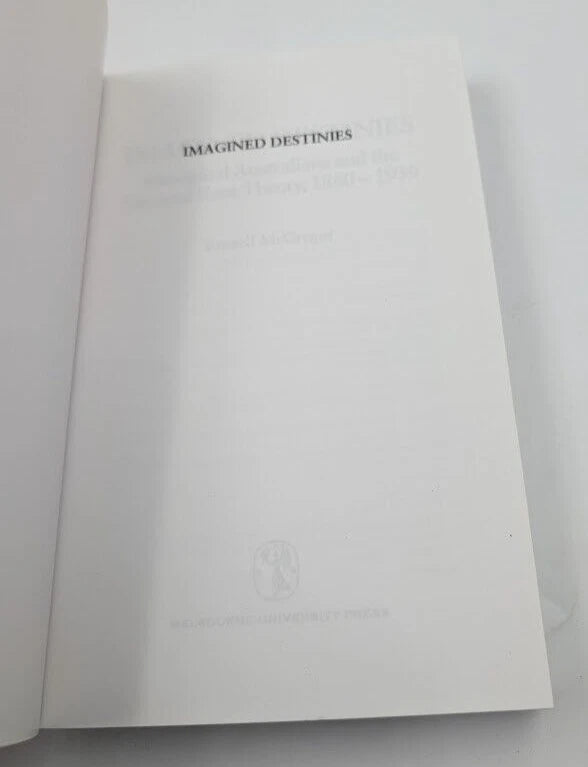 Imagined Destinies: Aboriginal Australians & the Doomed Race Theory 1880–1939