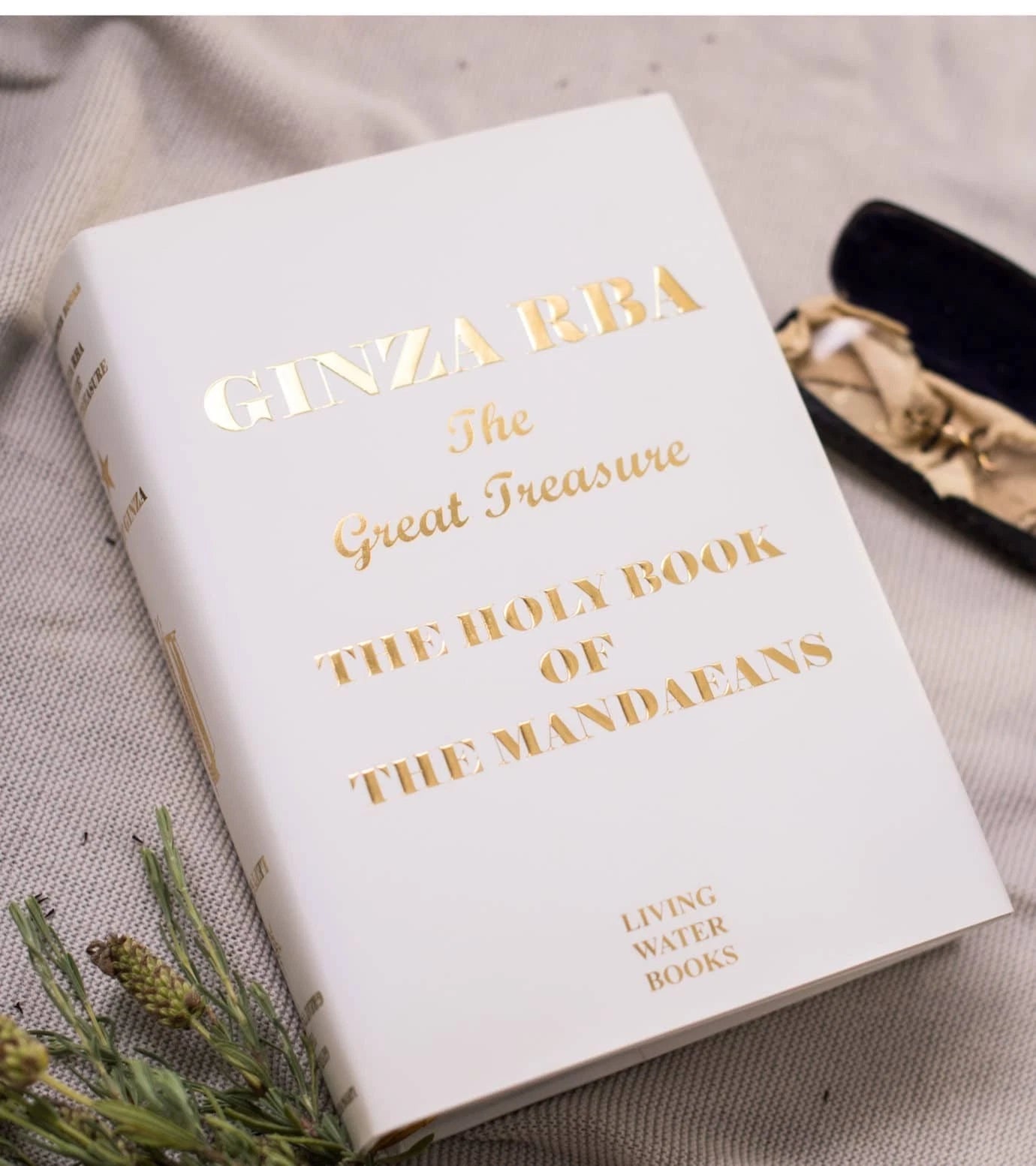 Ginza Rba The Great Treasure Holy Book of the Mandaeans Gelbert edition in English