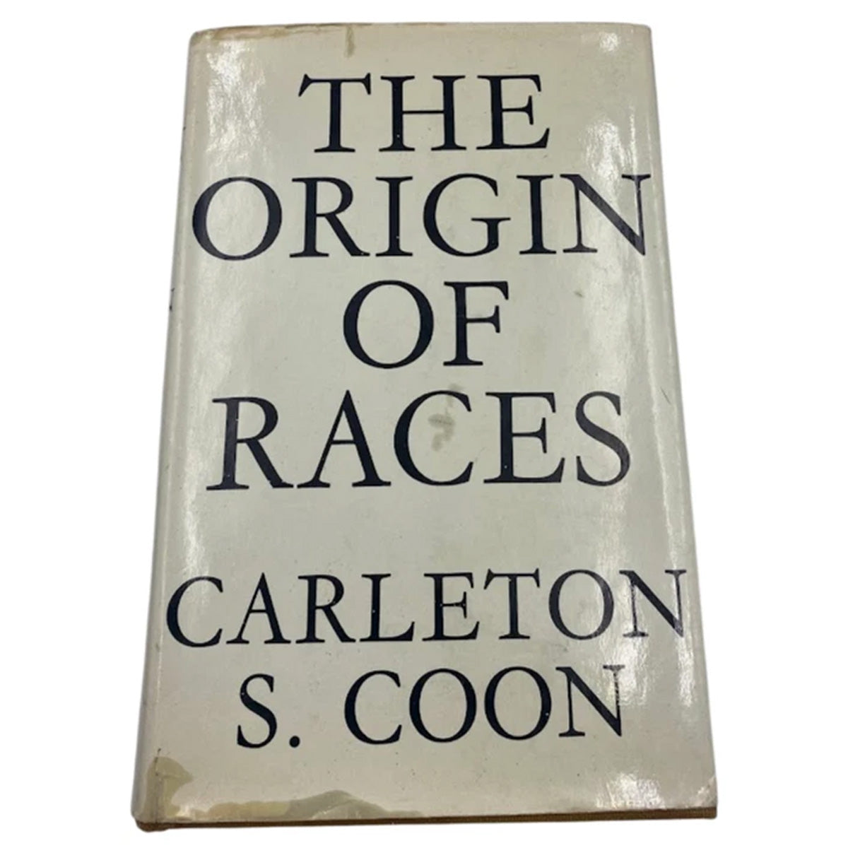 The Origin of Races Carleton Coon 1968 controversial learnings about racism HC