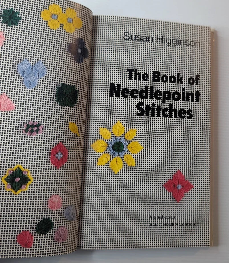 The Book of Needlepoint Stitches - actual copy photograph 4