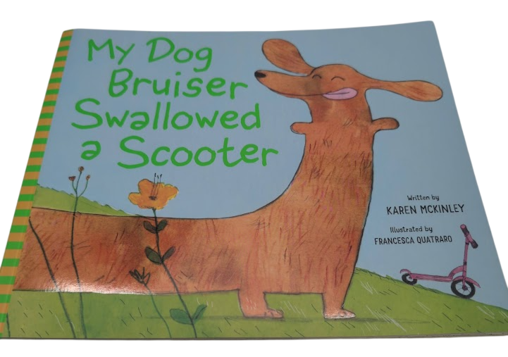My Dog Bruiser Swallowed a Scooter - book detail 2