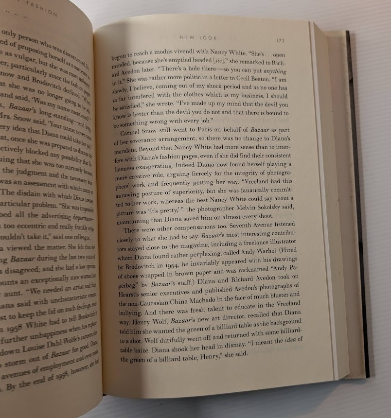 Diana Vreeland Empress of Fashion by Amanda Mackenzie Stuart - book detail 9