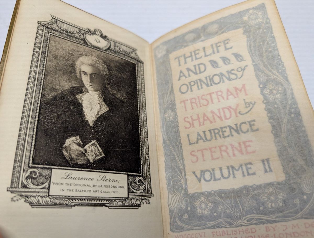 The life and opinions of Tristram Sandy by Lauren Stern Vol 2 by Laurence Sterne - book detail 4